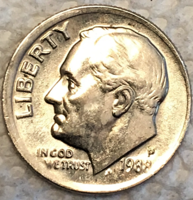 1988-P-Dime-With-All-Kinds-Of-Added-Features.